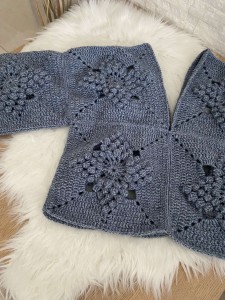 Sweter handmade r. L/XL 