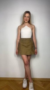 Spódnica mini r. M (Tommy Hilfiger)