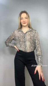 Bluzka koszulowa r. M 