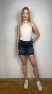 Spódnica mini r. XS