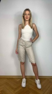 Spodenki r. XS (len)