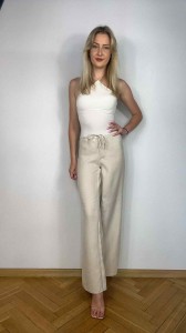 Spodnie r. 4XL (len)