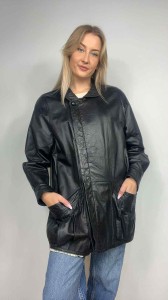 Kurtka vintage skóra naturalna r. L 