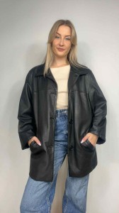 Kurtka vintage skóra naturalna r. XL/XXL 