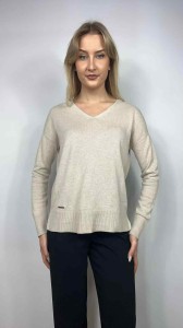 Sweter r. M (bawełna, wiskoza)