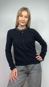 Sweter r. S (wiskoza, bawełna)