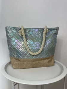 Torebka plażowa tęczowa