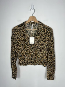 Bluzka koszulowa Zara r. XS