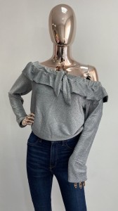 Bluzka srebrna r. XXL