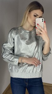 Bluza srebrna r. L