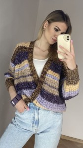 Sweter r. M (wełna, alpaka)