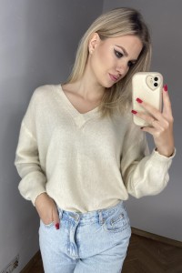 Sweter r. XXL (wełna)